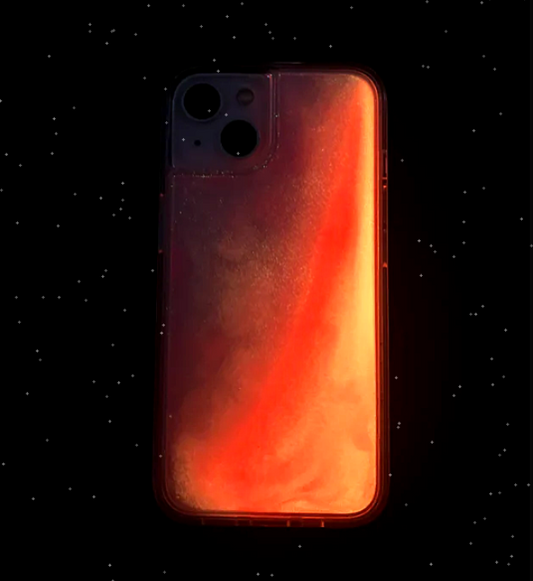 Gvilo™ Lśniące Etui iPhone edycja czerwona