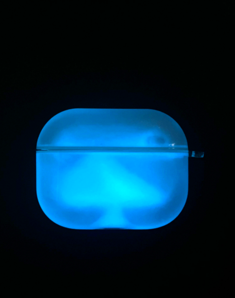 Gvilo™ Lśniące Etui AirPods edycja czarno-niebieska